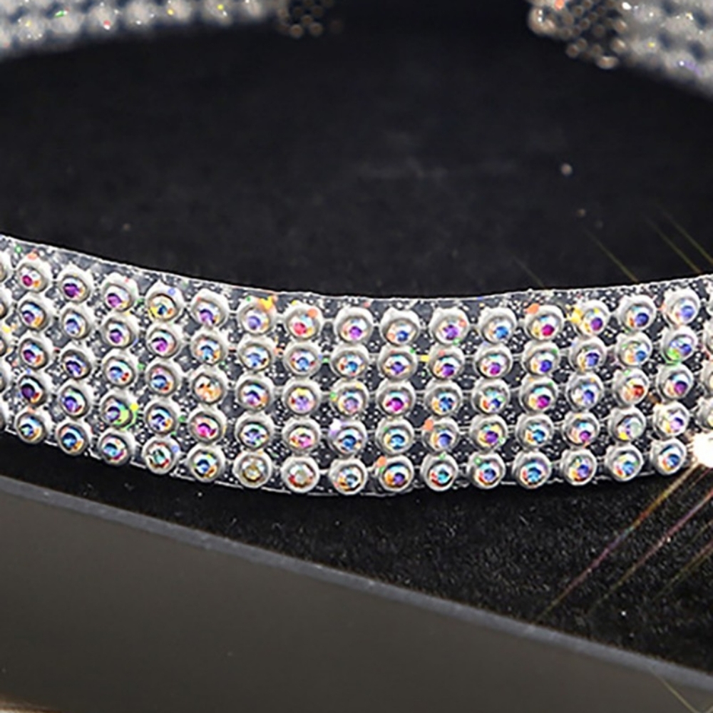 Crystal Allover Rhinestone Decor Choker - Picture 3 of 5